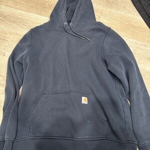 Carhartt Men's Dark Blue Pullover Sweater